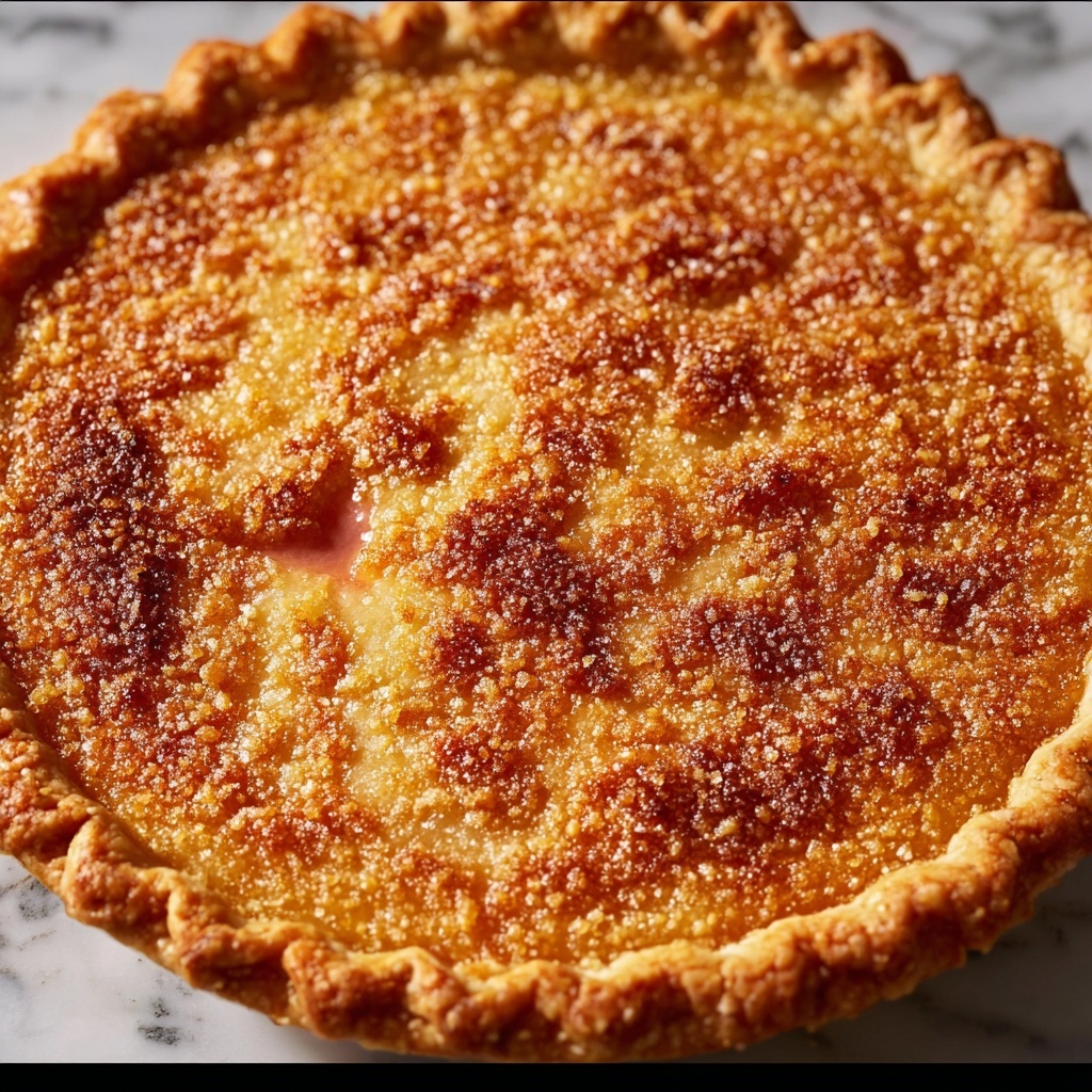 Dutch Rhubarb Pie Recipe - Recipe Image