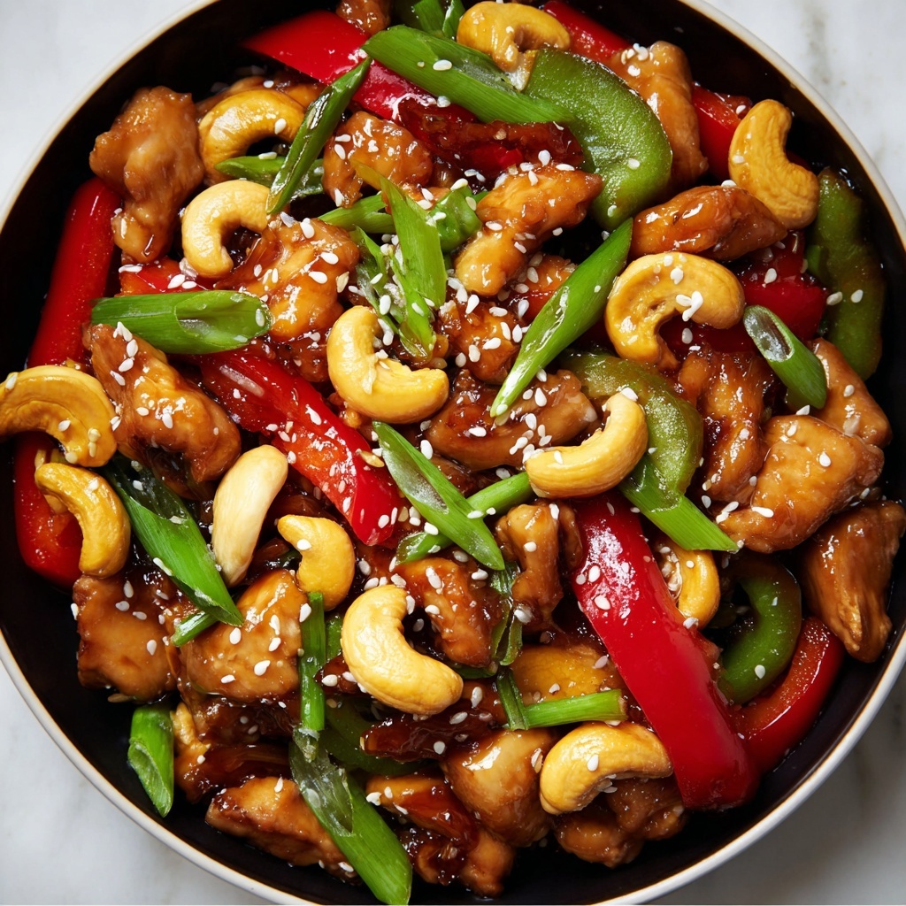 Cashew Chicken Stir Fry Recipe - Recipe Image