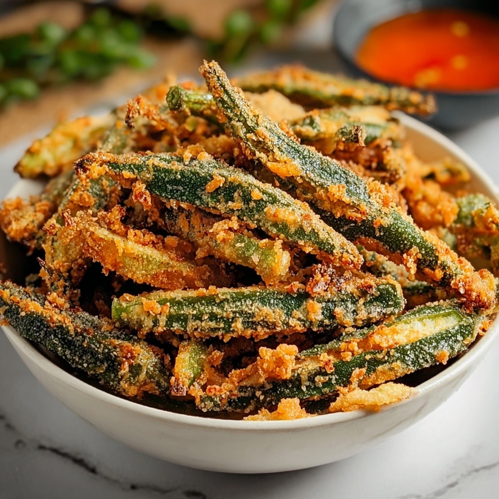 Crispy Okra Fries Recipe - Recipe Image
