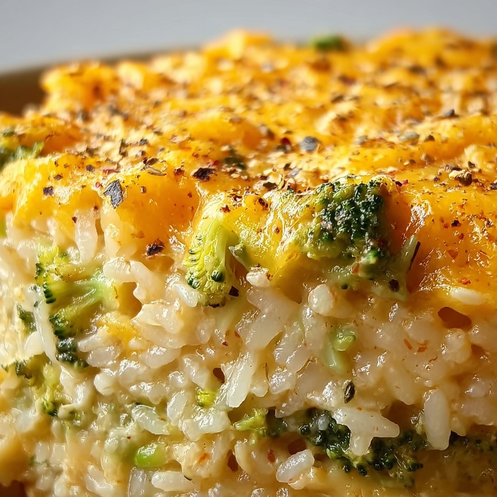 Cheesy Broccoli Rice Casserole Recipe - Recipe Image