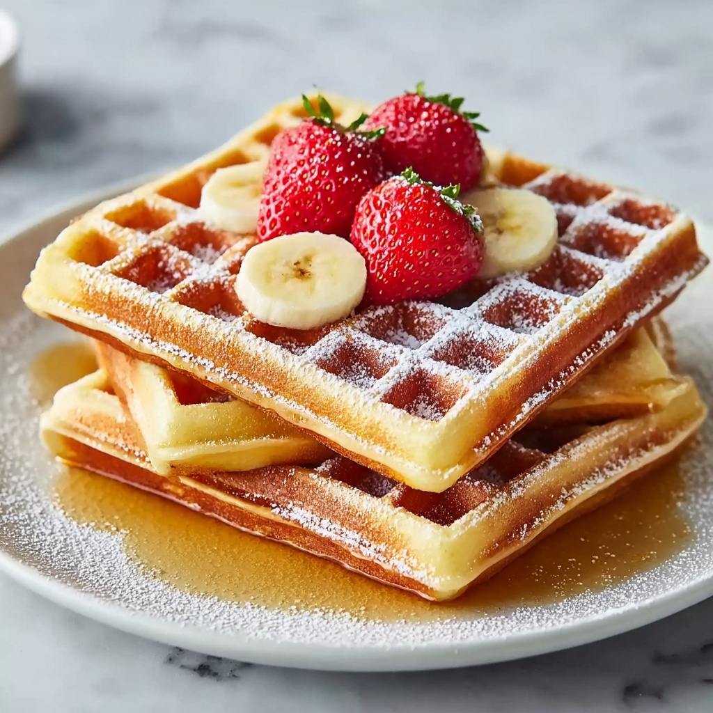Homemade Waffles Recipe - Recipe Image