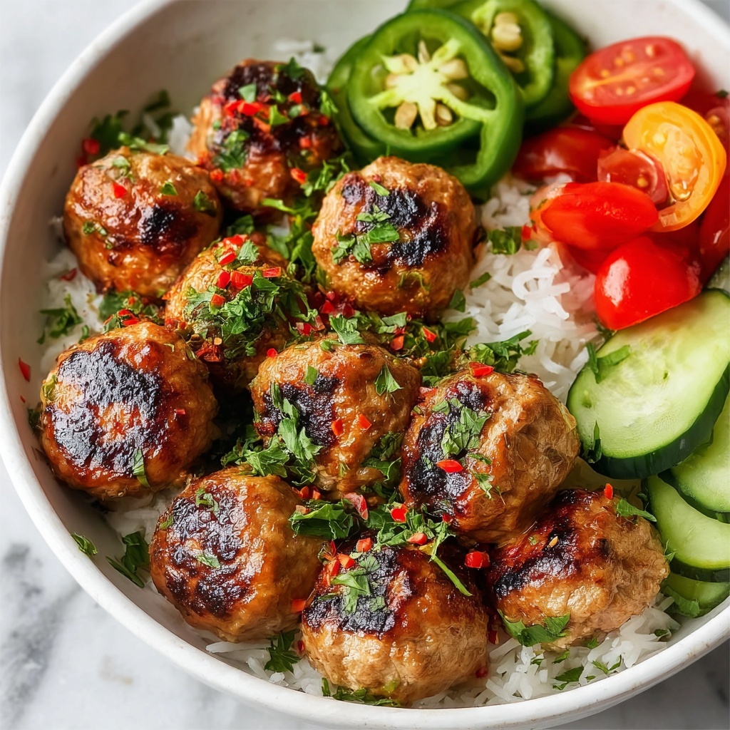 Mediterranean Chicken Meatballs Recipe - Recipe Image