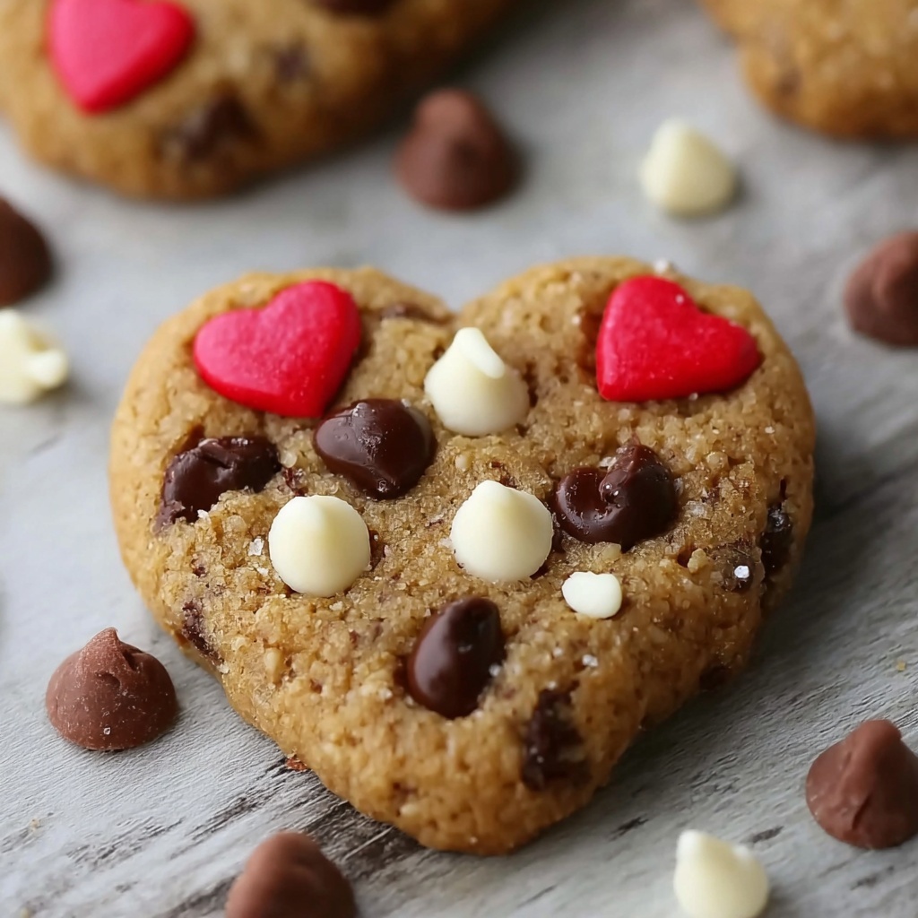 Chocolate Chip Cookie Dough Hearts Recipe - Recipe Image