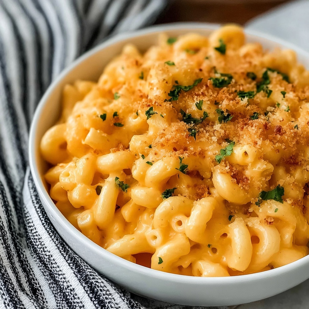 Easy Pumpkin Mac and Cheese (Creamy & Delicious) Recipe - Recipe Image