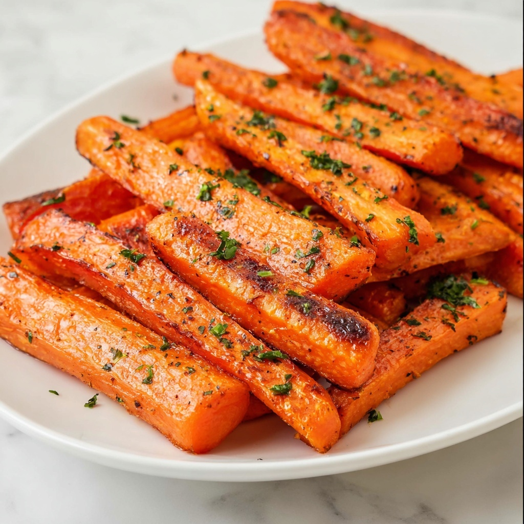 Roasted Parsley Carrots Recipe - Recipe Image
