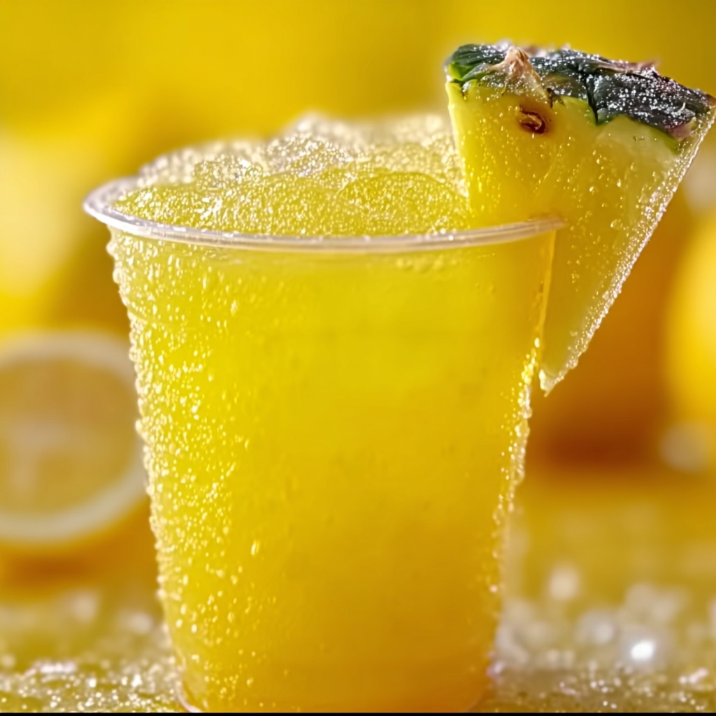 Pineapple Lemon Drop Cocktail Recipe - Recipe Image