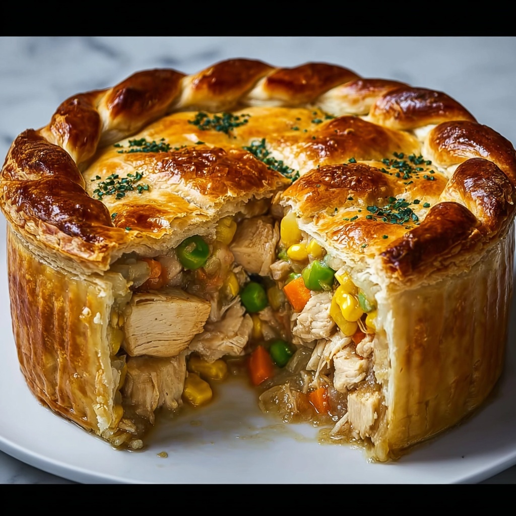Brazilian Chicken Pot Pie Recipe - Recipe Image