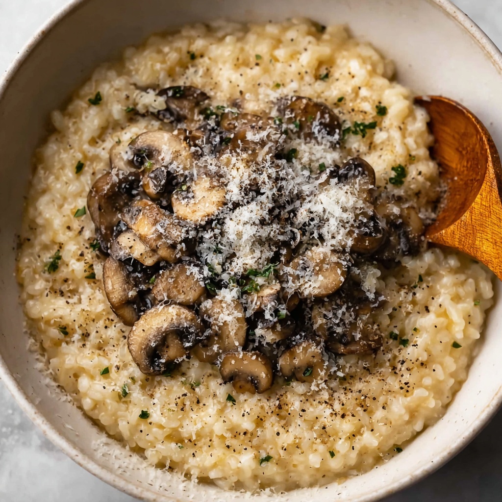 Pastina with Mushroom Leek Parmesan Broth Recipe - Recipe Image