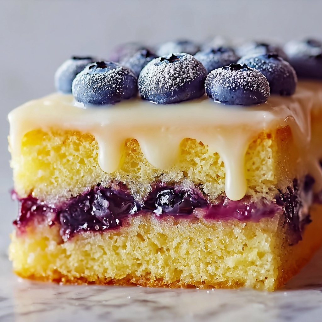 Blueberry Lemonade Buttermilk Cake Recipe - Recipe Image