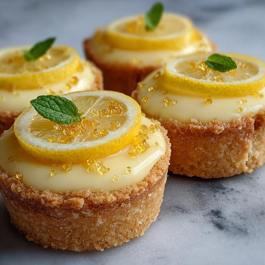 Lemon Bar Cookie Cups Recipe - Recipe Image