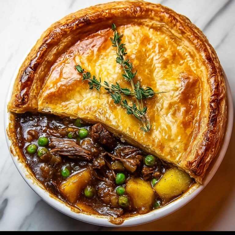 Guinness Braised Beef Pot Pie Recipe