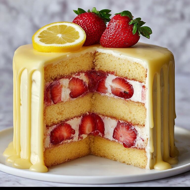 Strawberry Lemonade Layer Cake: A Refreshing Summer Dessert Recipe