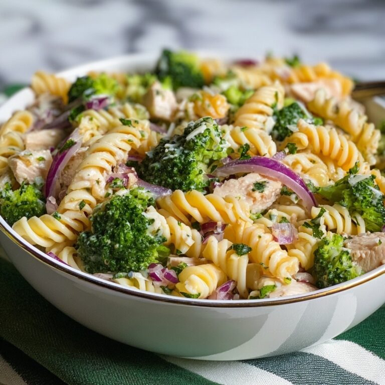 Chicken Broccoli Pasta Salad Recipe