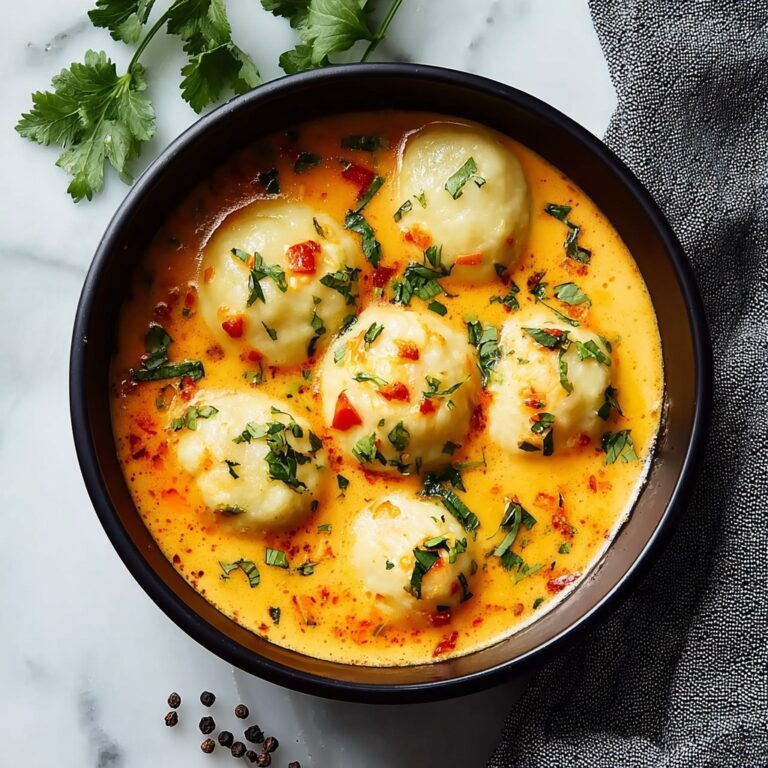 Coconut Curry Soup with Dumplings Recipe