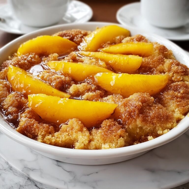 Southern Peach Cobbler Recipe