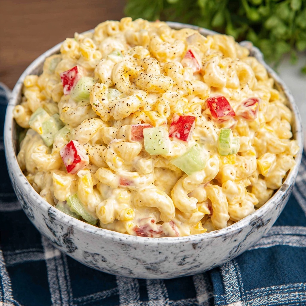 Amish Macaroni Salad Recipe - Recipe Image