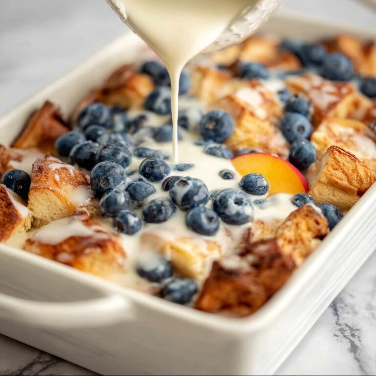 Blueberry Croissant Breakfast Casserole Recipe