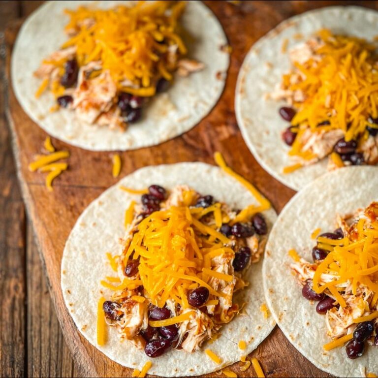 Air Fryer Chicken & Black Bean Taquitos Recipe