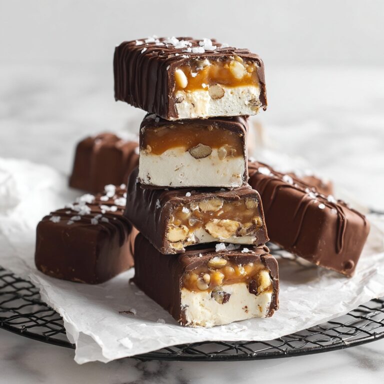 Vegan Snickers Ice Cream Bars Recipe