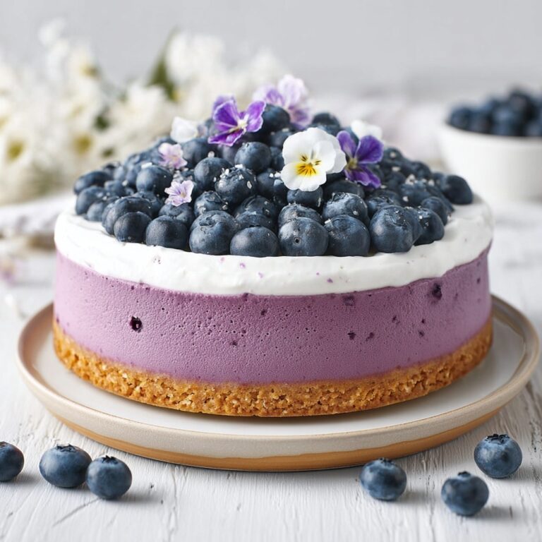 Vegan Blueberry Cheesecake Recipe