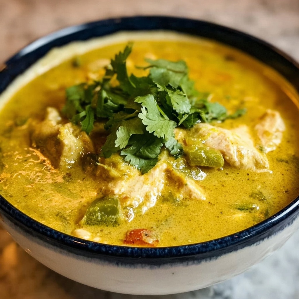 Crock Pot Green Enchilada Chicken Soup Recipe - Recipe Image