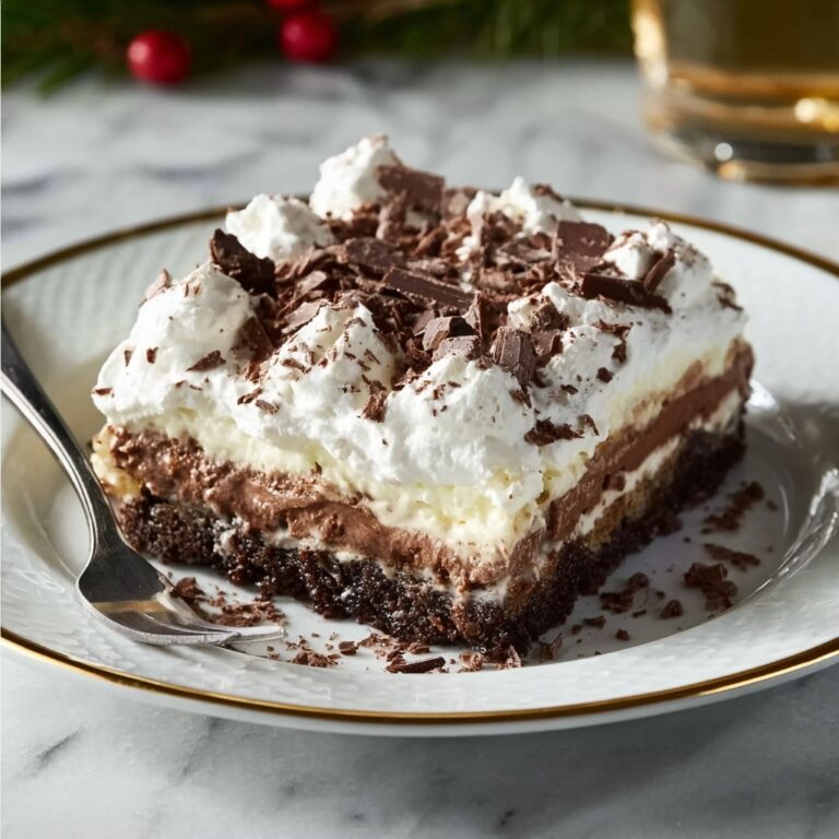 Hot Chocolate Lasagna Recipe