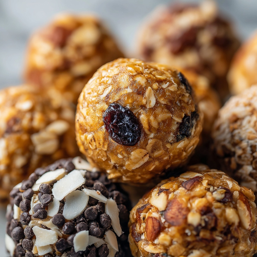 Healthy No-Bake Energy Bites Recipe - Recipe Image