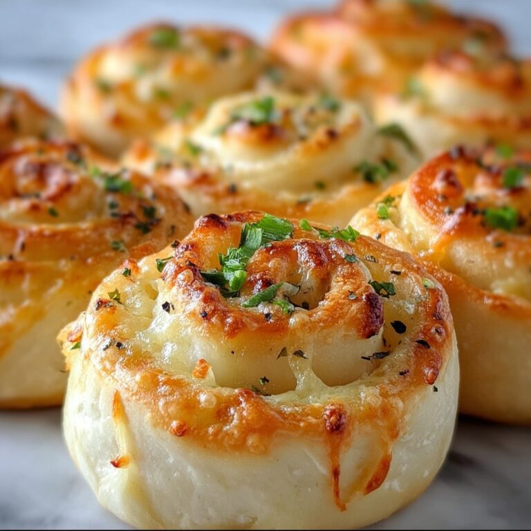 Homemade Garlic Cheese Rolls Recipe