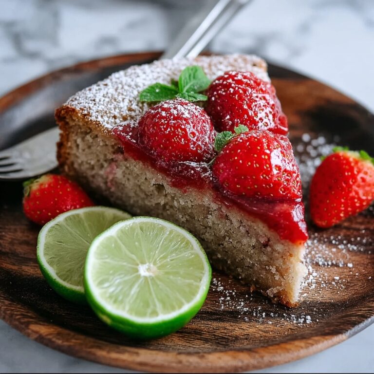 Strawberry Limeade Cake Recipe