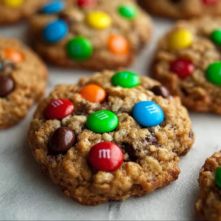 Monster Cookies with Chocolate Chips, M&M’s, and Walnuts Recipe