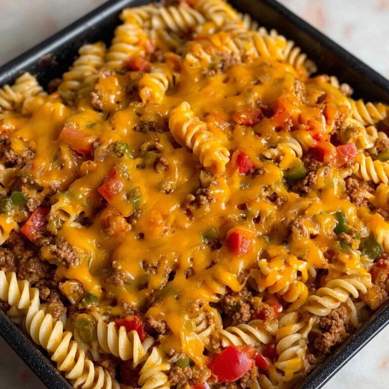 One-Pot Cheesy Taco Pasta Recipe