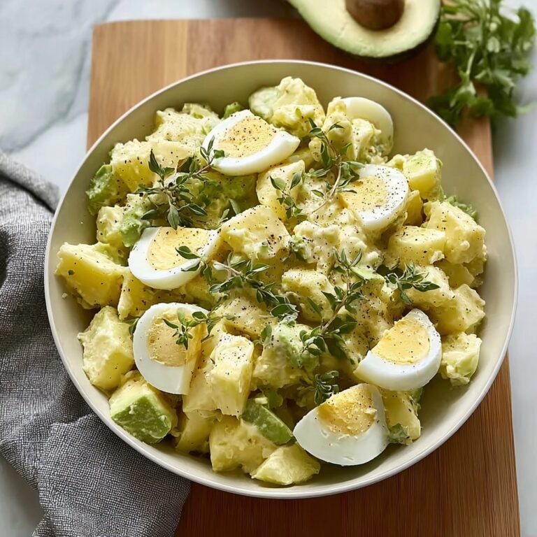 Keto Avocado Egg Salad Recipe