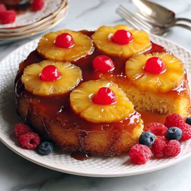 Pineapple Upside-Down Cake Recipe