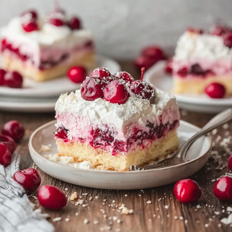 Christmas Cranberry Poke Cake Recipe