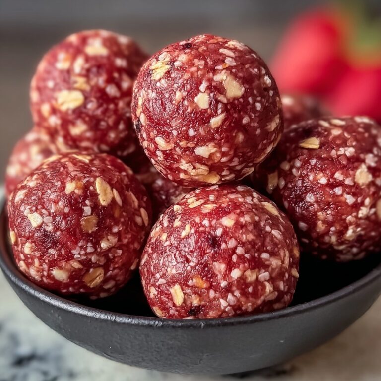 Strawberry and Banana Oat Balls Recipe
