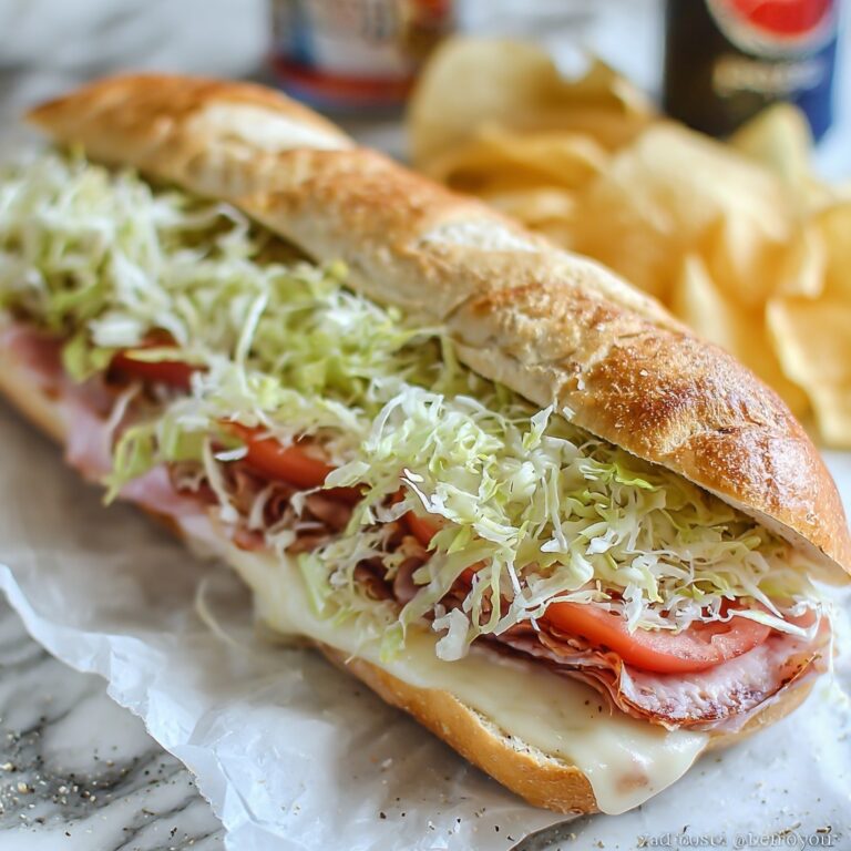 Baked Italian Grinder Sandwiches Recipe