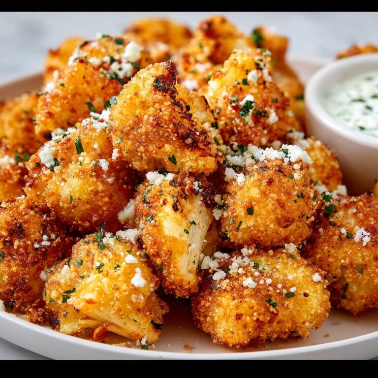 Parmesan Cauliflower Bites Recipe