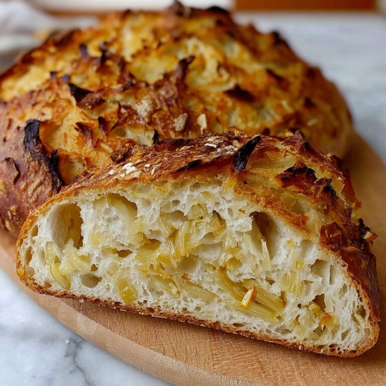 Caramelized Onion & Gouda Sourdough Recipe