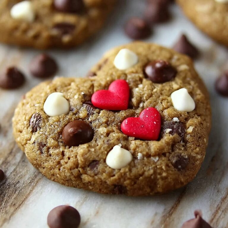 Chocolate Chip Cookie Dough Hearts Recipe