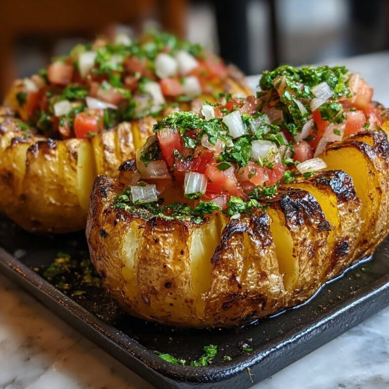 Grilled Baked Potatoes with Optional Toppings Recipe