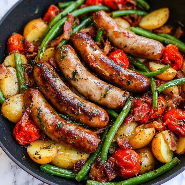 One-Pan Sausage and Vegetables Recipe