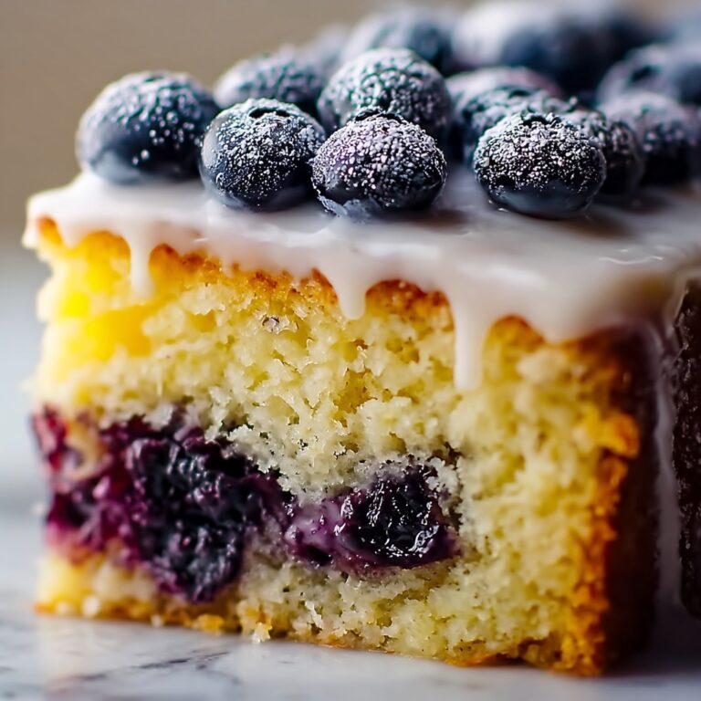 Blueberry Lemonade Buttermilk Cake Recipe