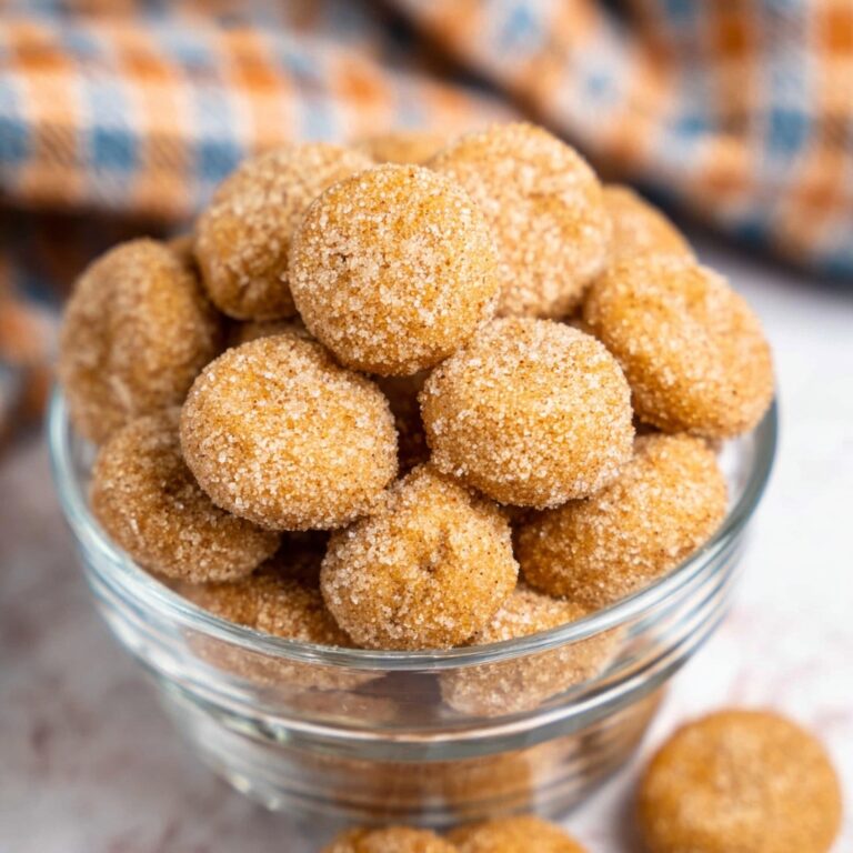 Cinnamon Sugar Churro Bites with Ritz Bits Peanut Butter Crackers Recipe