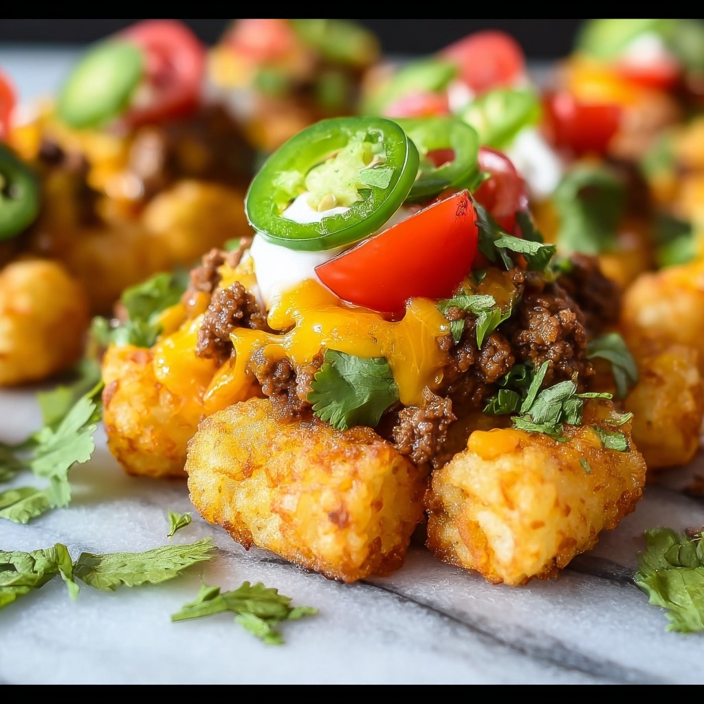 Tachos (Tater Tot Nachos) Recipe - Recipe Image