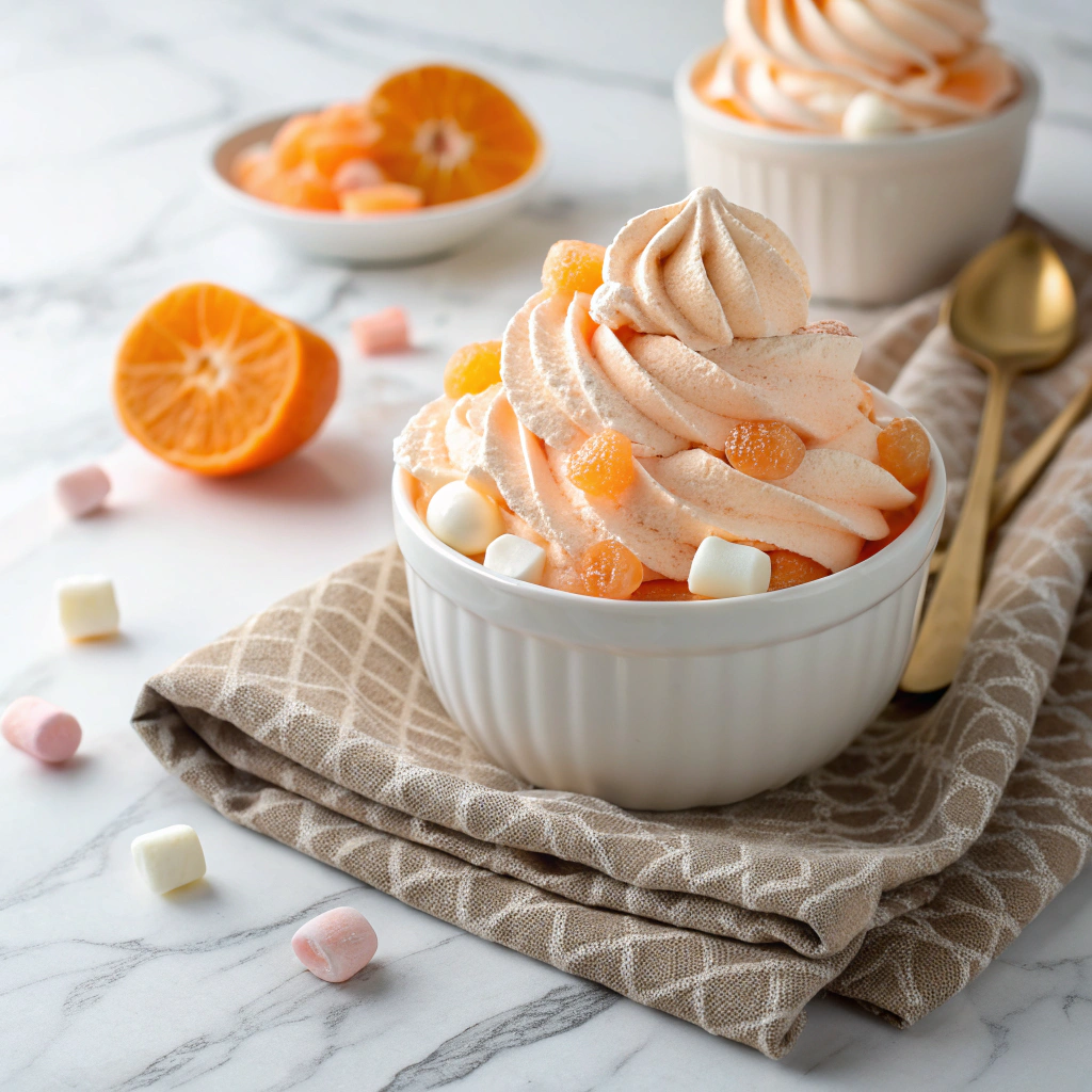 Orange Fluff Salad Recipe - Recipe Image