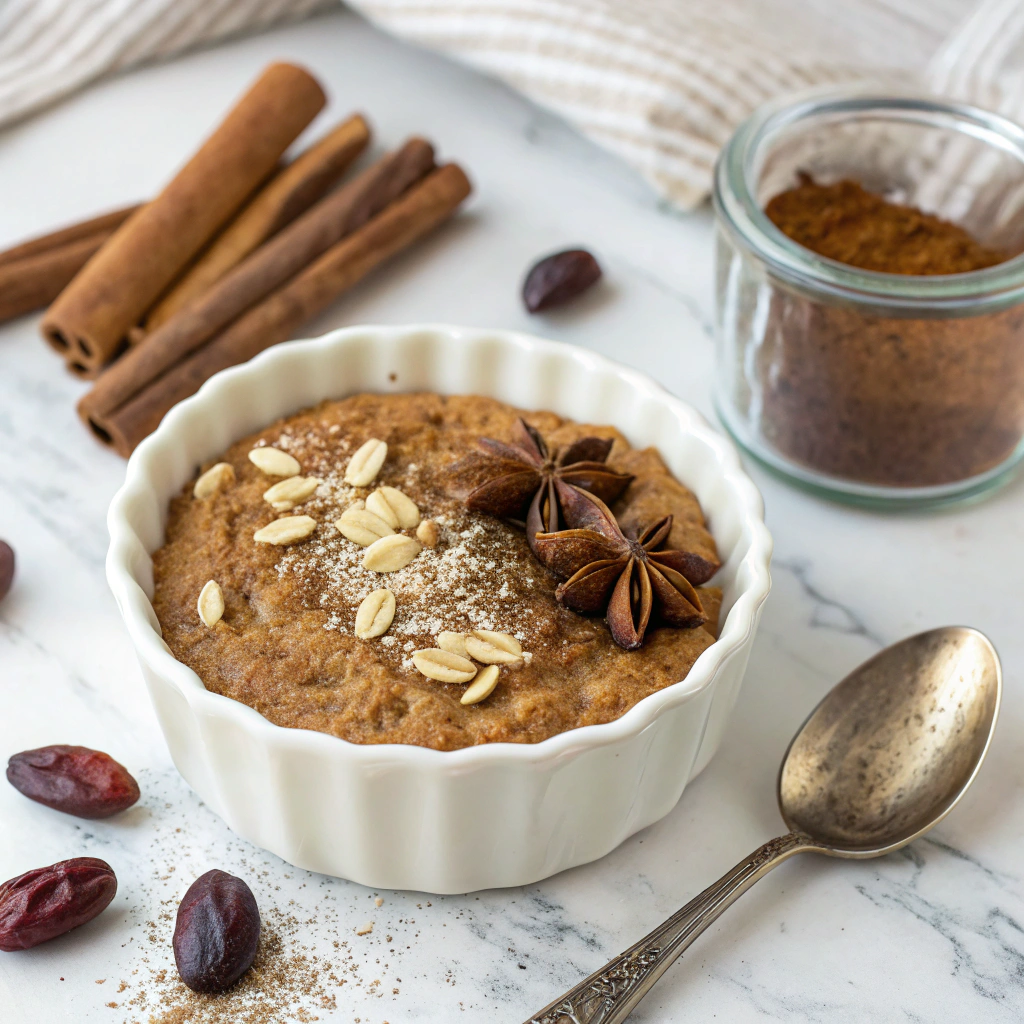 Vanilla Chai Baked Oatmeal Recipe - Recipe Image