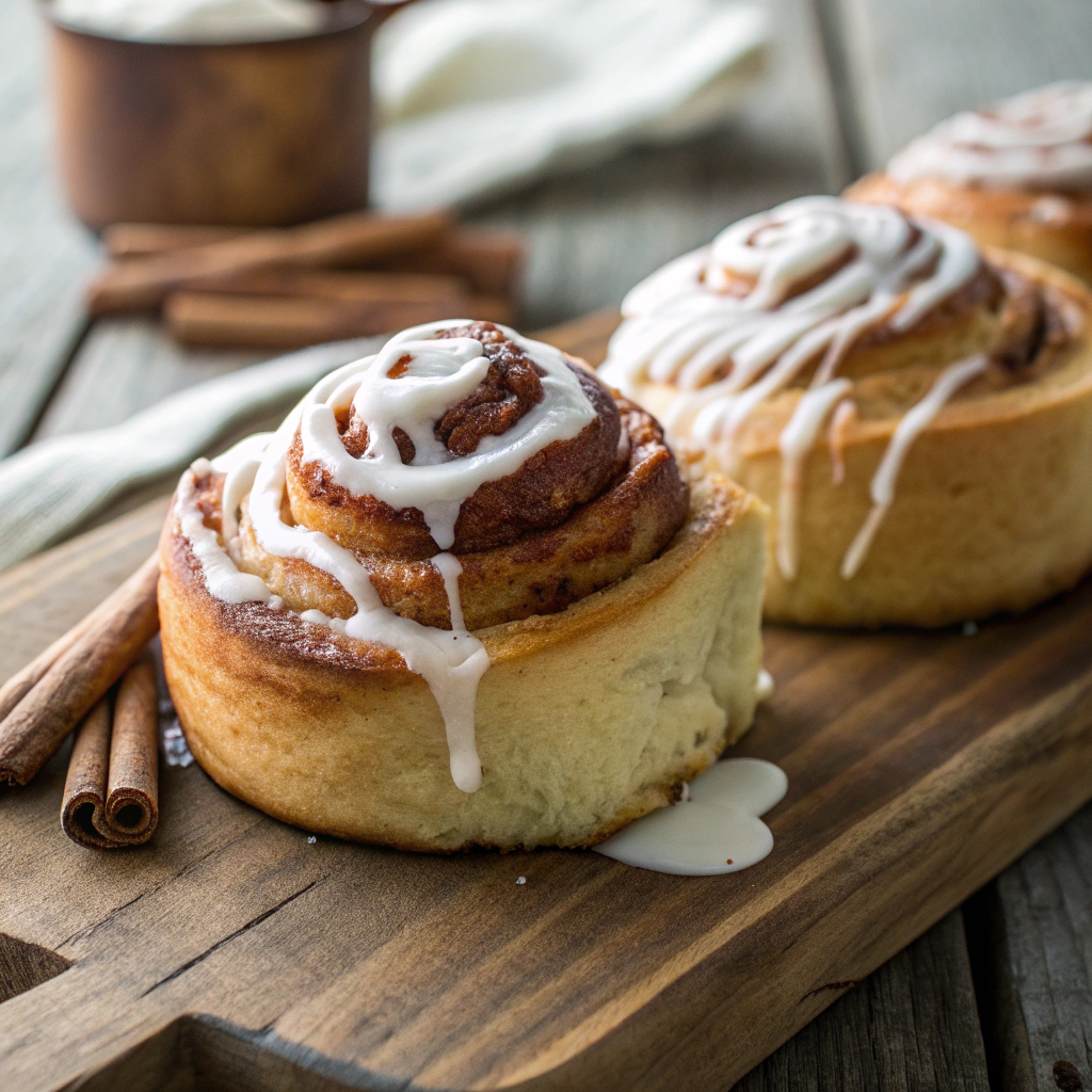Dollywood Cinnamon Bread with Icing Recipe - Recipe Image