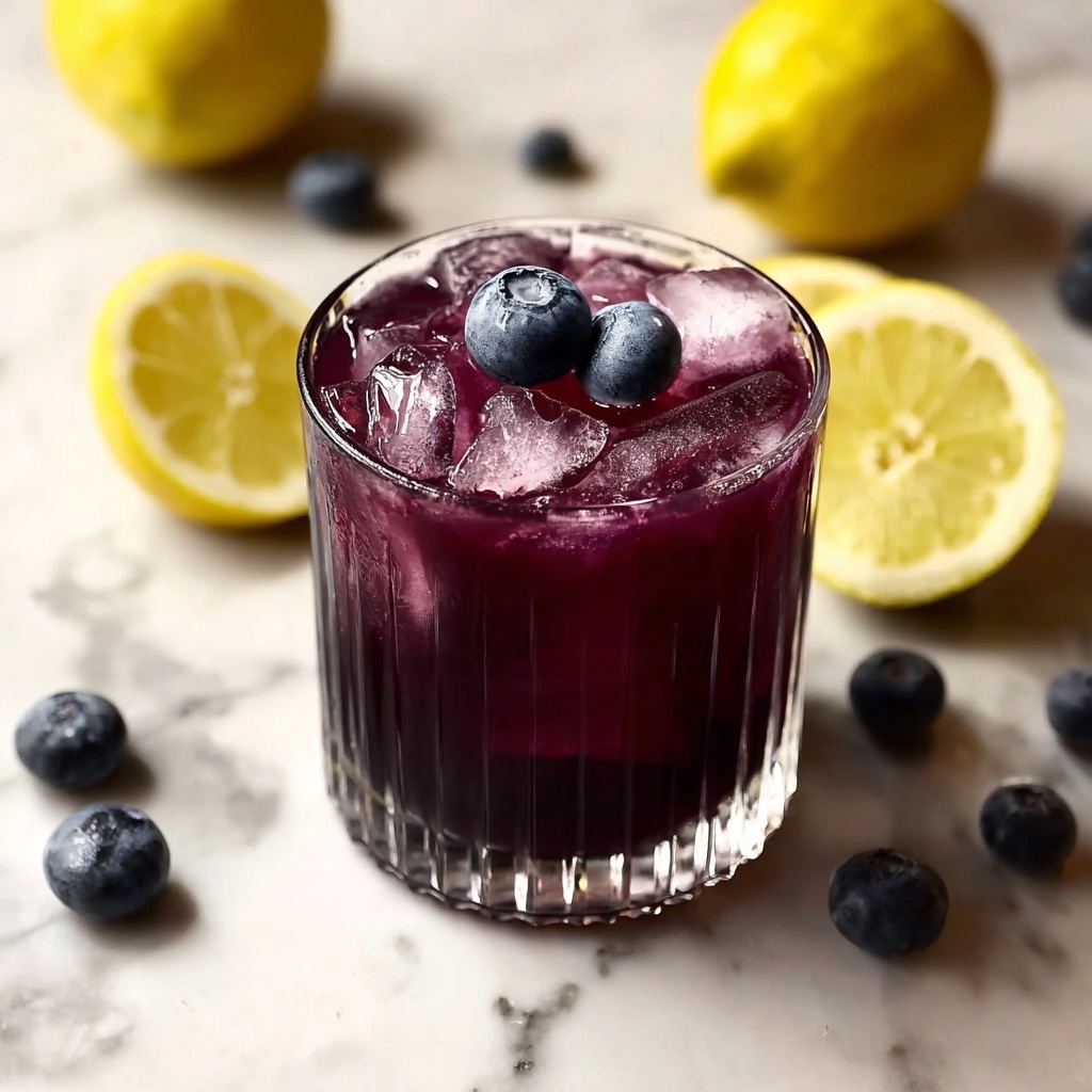 Antioxidant Blueberry-Lemon Green Tea Recipe - Recipe Image