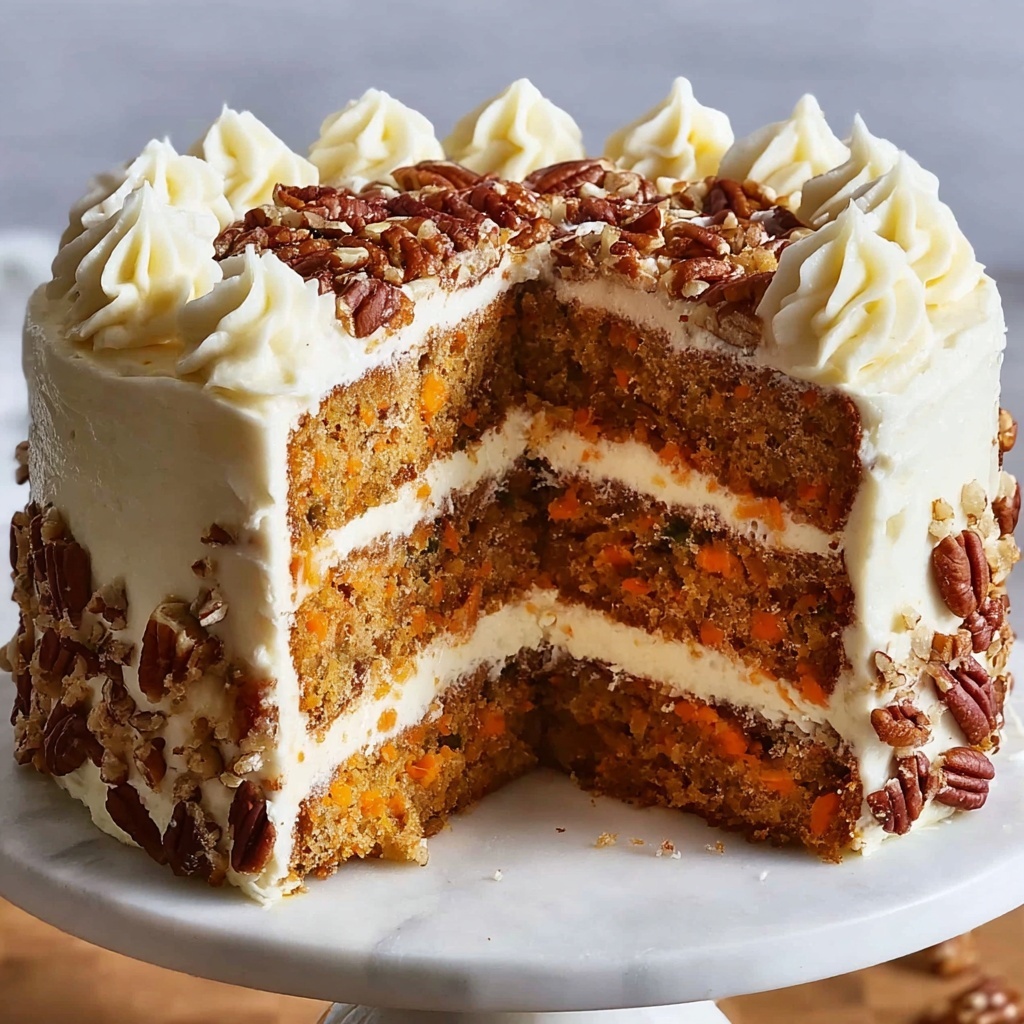 Homemade Moist Carrot Cake Recipe - Recipe Image