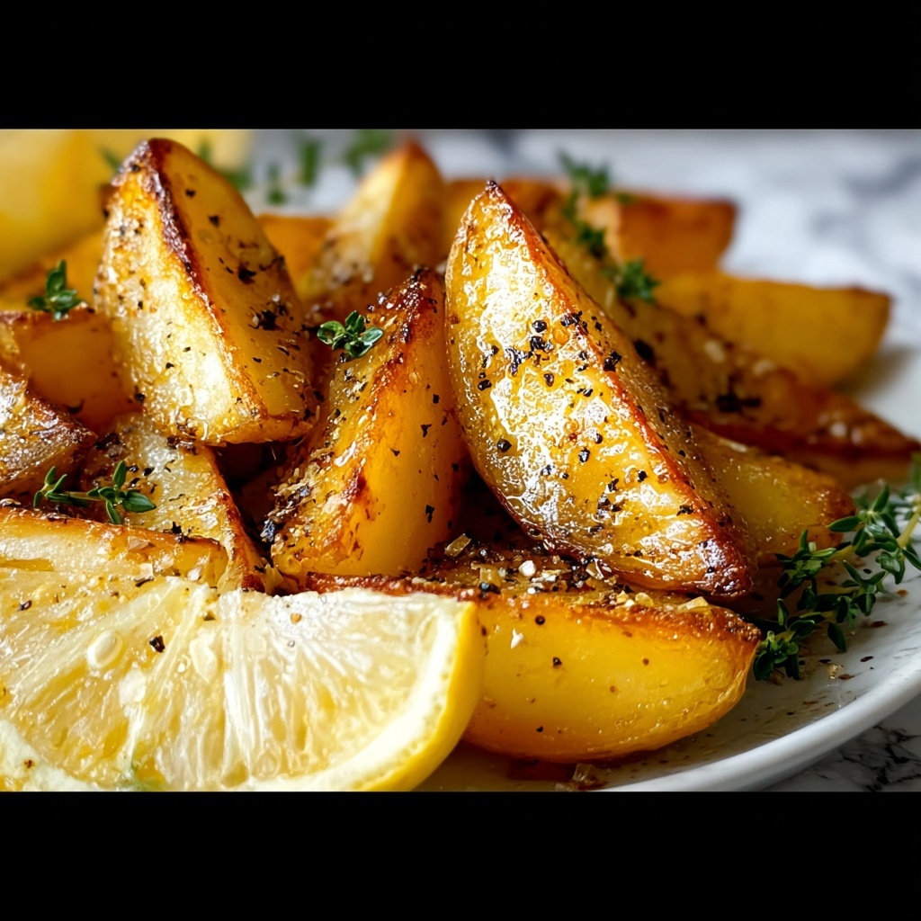 Greek Lemon Potatoes Recipe - Recipe Image